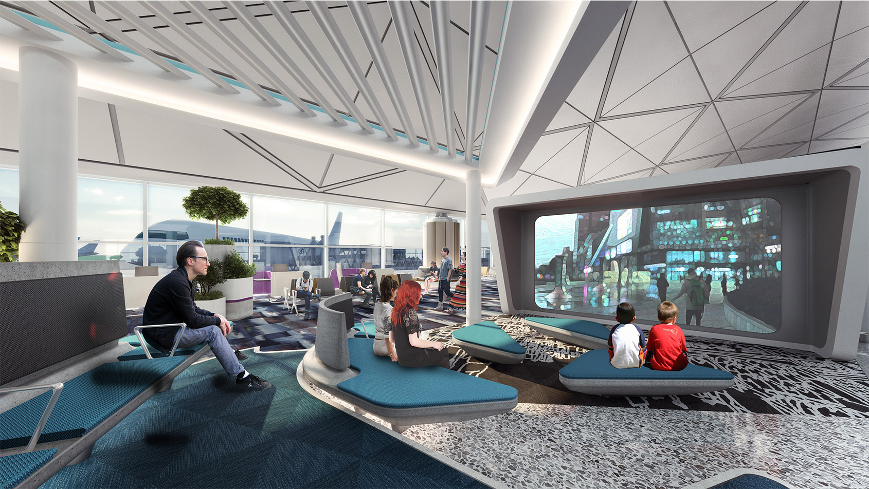 Hong Kong International Airport Terminal 1 Boarding Gate Transformation |  Lead8