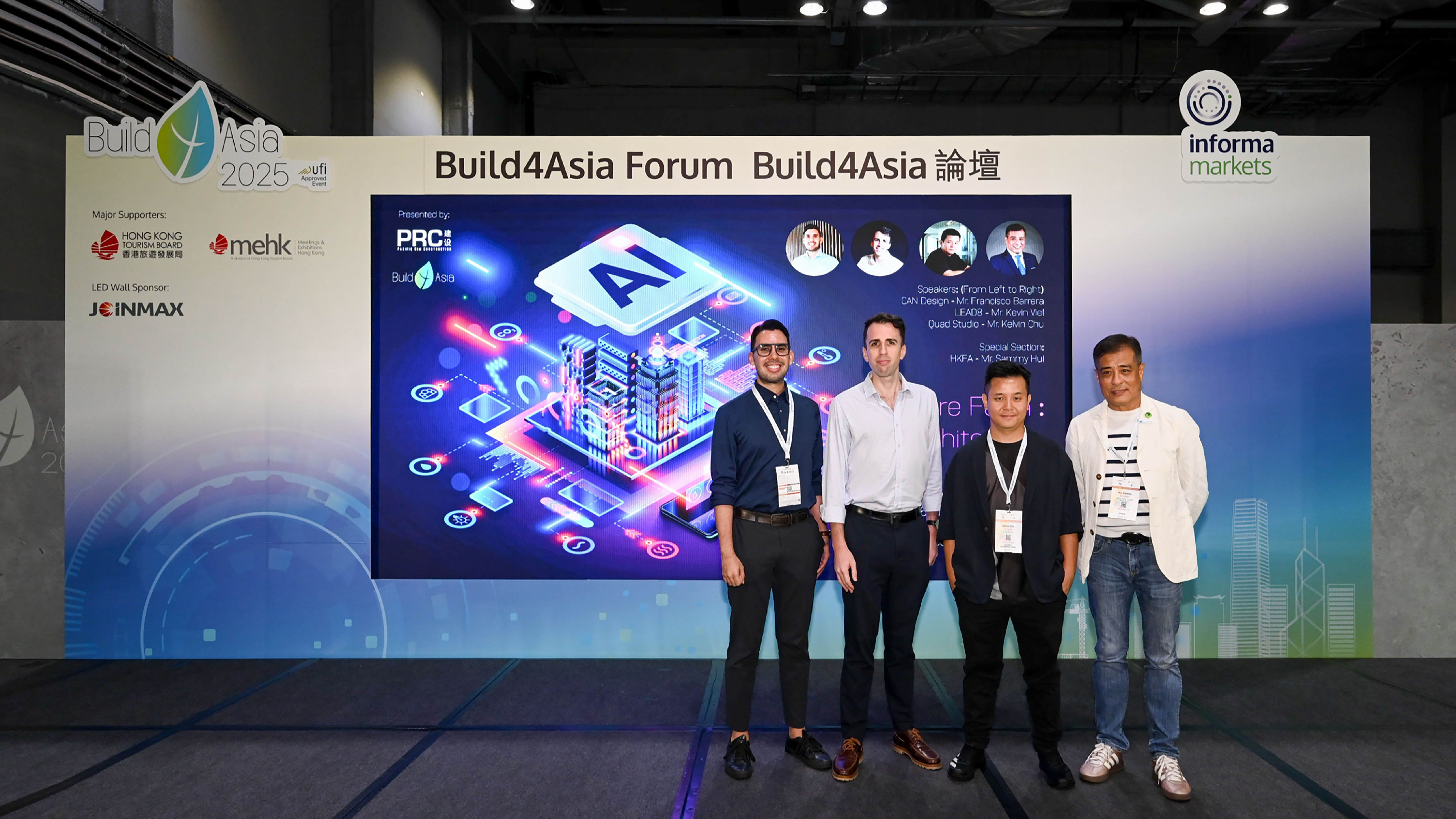 Lead8 在2025 年Build4Asia 论坛探讨“人工智能与可持续建筑” | Lead8